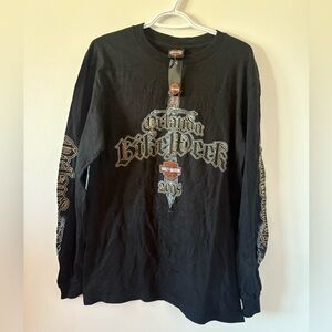NWT vintage Harley-Davidson Orlando Bike Week long-sleeve t-shirt M
